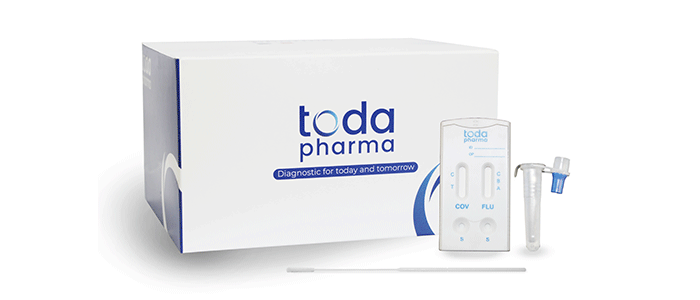 Test antigénique COVID-19 et Grippe - Laboratoire Toda Pharma